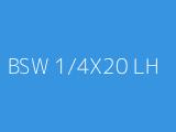 BSW 1/4X20 LH